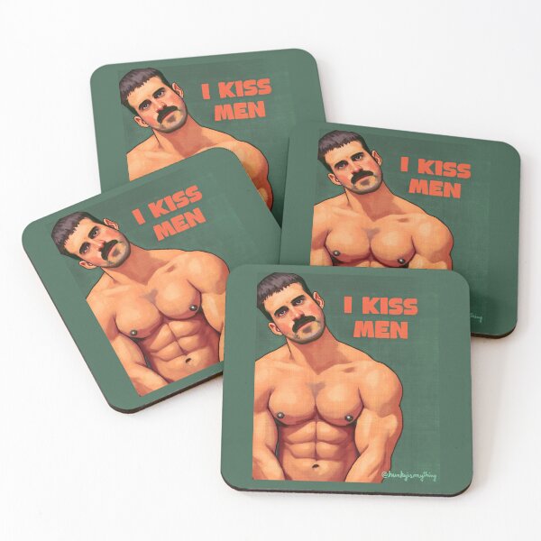Item preview, Kiss Men I designed and sold by Hunkyismything.