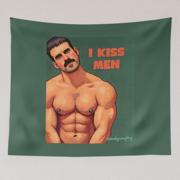 Item preview, Kiss Men I designed and sold by Hunkyismything.