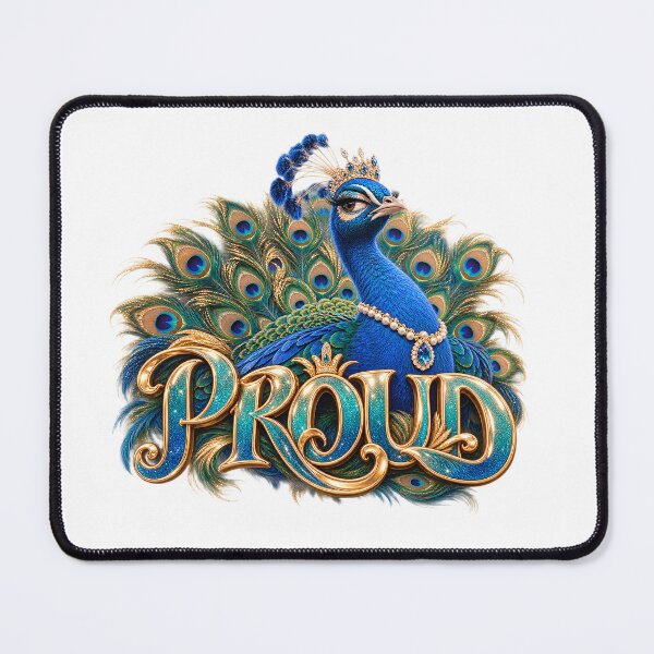 Item preview, PROUD Peacock – Animal Personality Art designed and sold by AnastasiaNensy.