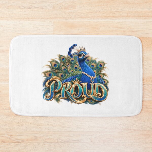Item preview, PROUD Peacock – Animal Personality Art designed and sold by AnastasiaNensy.