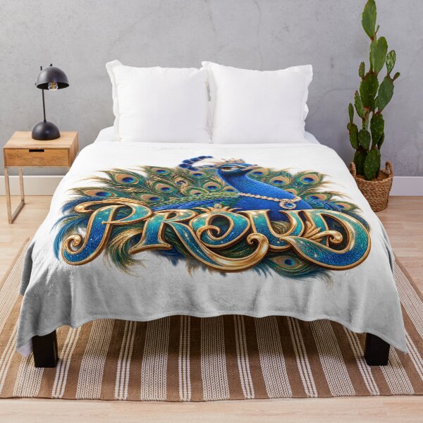 Item preview, PROUD Peacock – Animal Personality Art designed and sold by AnastasiaNensy.