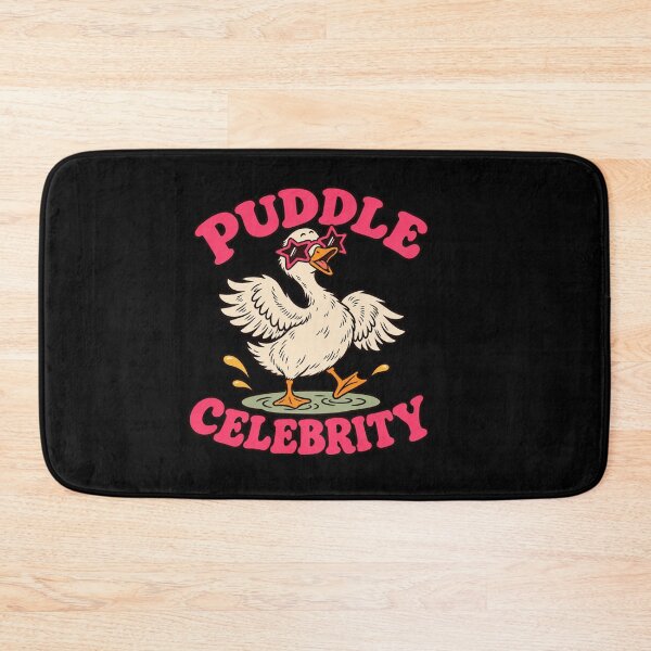 Item preview, Puddle Celebrity Funny Goose in Star Glasses designed and sold by AMICO77.