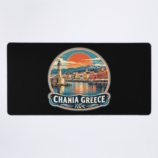 Item preview, Chania, Creta, Grecia, Viajes Retro designed and sold by TomFrontierArt.