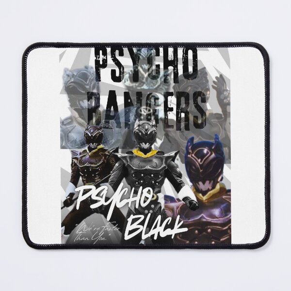 Item preview, Power Rangers In Space Psycho Rangers: Psycho Black designed and sold by clc7000.