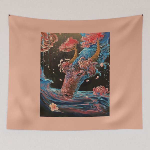 Item preview, Cherry Blossom Dragon designed and sold by scattered elements.
