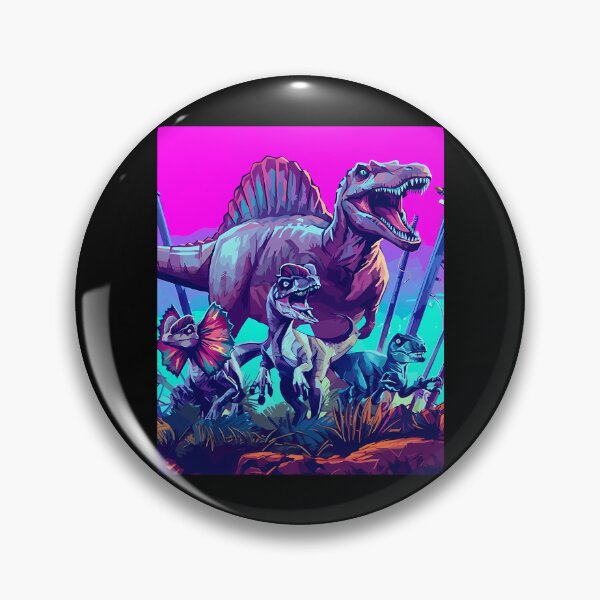 Item preview, Dinosaur Group Illustration designed and sold by AnikaDill.