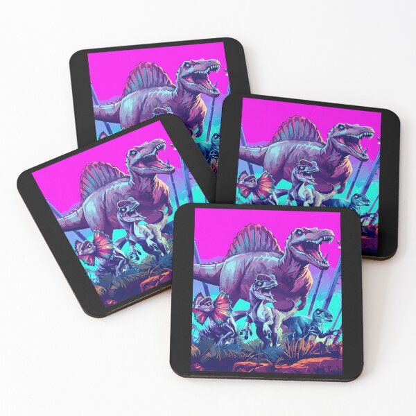 Item preview, Dinosaur Group Illustration designed and sold by AnikaDill.