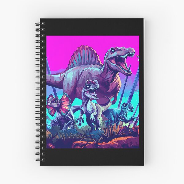 Item preview, Dinosaur Group Illustration designed and sold by AnikaDill.