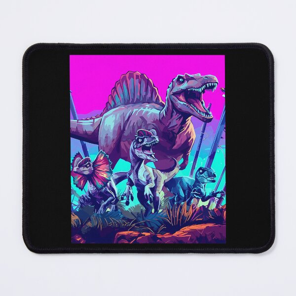 Item preview, Dinosaur Group Illustration designed and sold by AnikaDill.