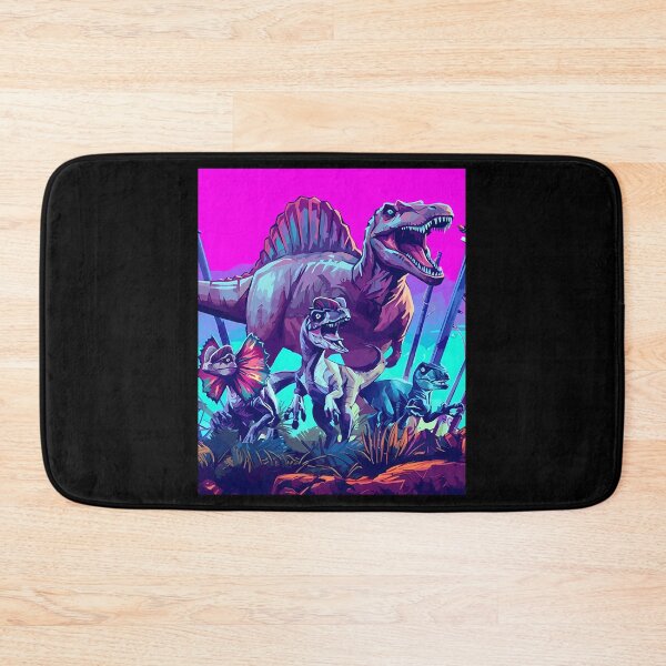 Item preview, Dinosaur Group Illustration designed and sold by AnikaDill.