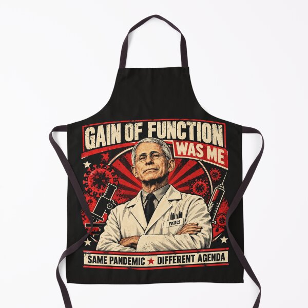 Item preview, Gain of Function Was Me – Vintage Political Satire Poster designed and sold by ThreadRevolt Co.