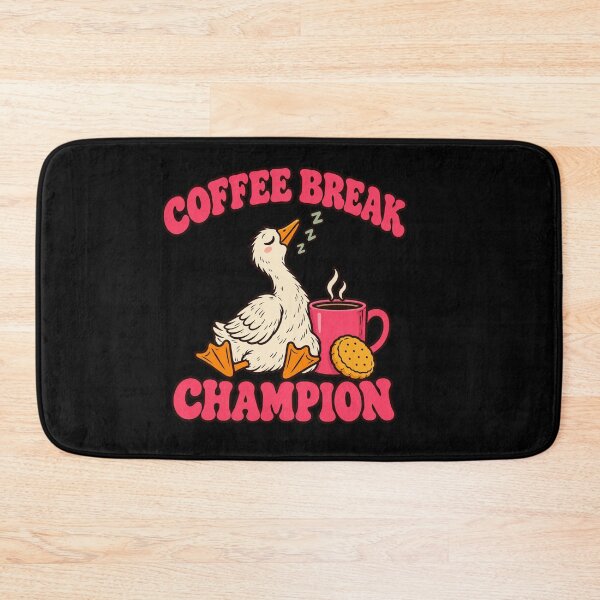 Item preview, Coffee Break Champion Sleepy Goose with Biscuit designed and sold by AMICO77.