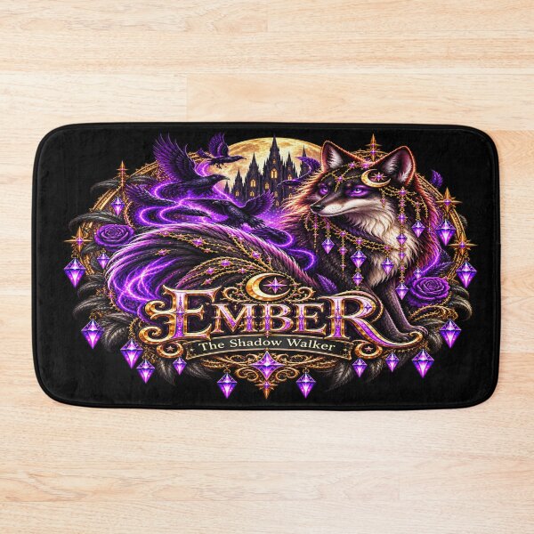Item preview, Ember the Shadow Walker – Gothic Fantasy Fox | Luna’s Forest Friends designed and sold by TheInkRaven.