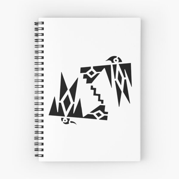 Item preview, Two Birds North American Indian Style Silhouette Design by Jenny Meehan  designed and sold by Jenny Meehan Art Prints and Patterns  .