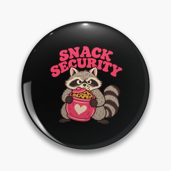 Item preview, Snack Security Funny Raccoon Guarding Cookies designed and sold by AMICO77.