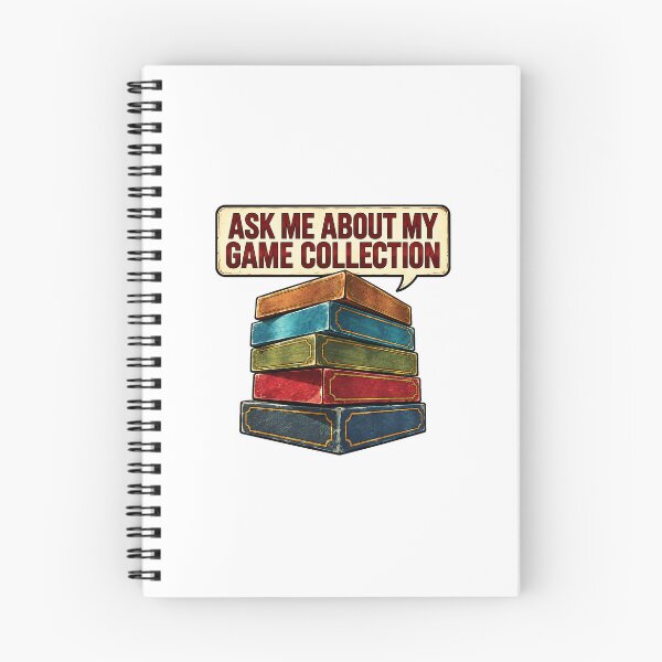 Item preview, Ask Me About My Game Collection designed and sold by CalebsInkPrints.