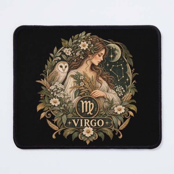 Item preview, Virgo Celestial – Mystical Zodiac Astrology designed and sold by Scarlett-Goods.