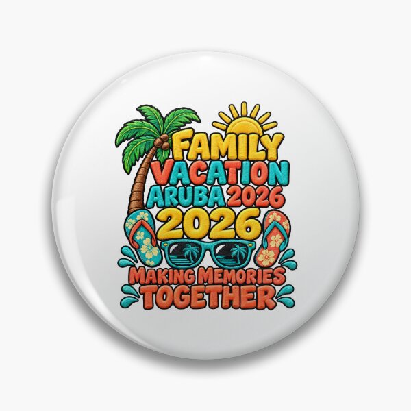 Item preview, Family Vacation Aruba 2026 Beach Tropical Trip designed and sold by ArtDesignTp.