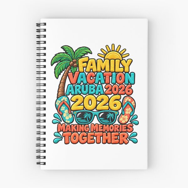 Item preview, Family Vacation Aruba 2026 Beach Tropical Trip designed and sold by ArtDesignTp.