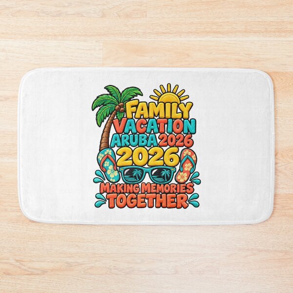 Item preview, Family Vacation Aruba 2026 Beach Tropical Trip designed and sold by ArtDesignTp.