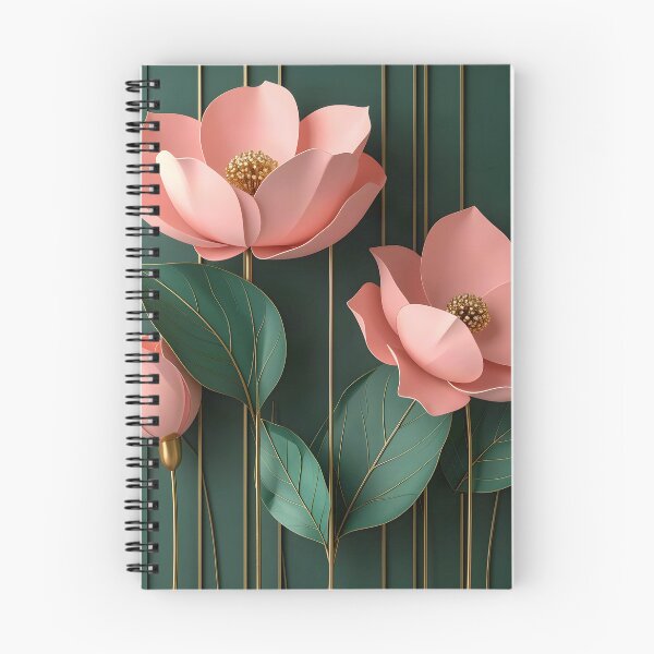 Item preview, Art Deco Emerald and Blush Botanical, Part 4 designed and sold by Vicky Brago-Mitchell®.