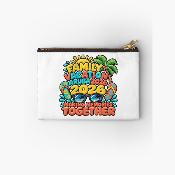 Item preview, Family Vacation Aruba 2026 Tropical Beach Trip designed and sold by ArtDesignTp.