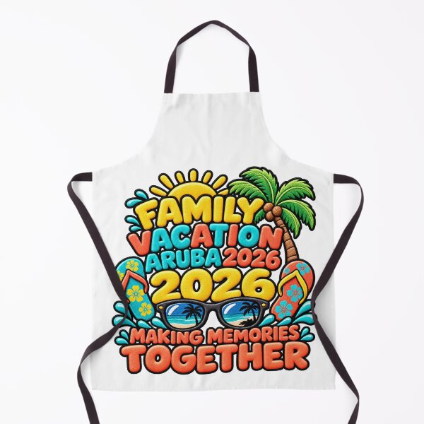 Item preview, Family Vacation Aruba 2026 Tropical Beach Trip designed and sold by ArtDesignTp.