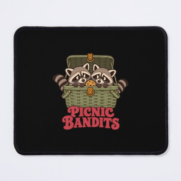 Item preview, Picnic Bandits Cute Raccoons Stealing a Cookie designed and sold by AMICO77.
