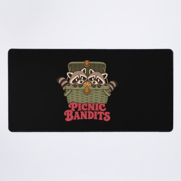 Item preview, Picnic Bandits Cute Raccoons Stealing a Cookie designed and sold by AMICO77.