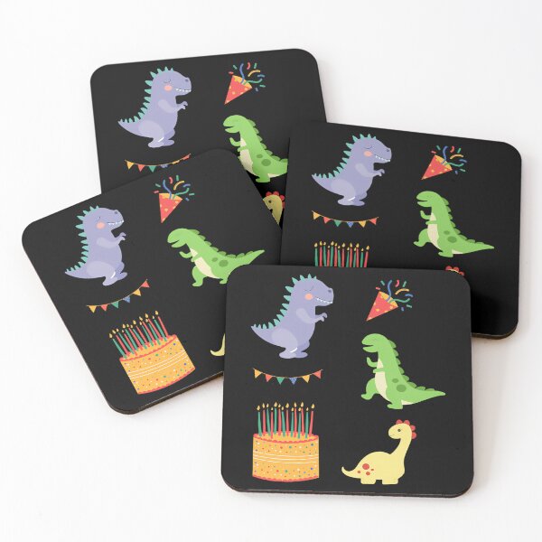 Item preview, Dinosaurs Having A Party Sticker Pack designed and sold by AnikaDill.