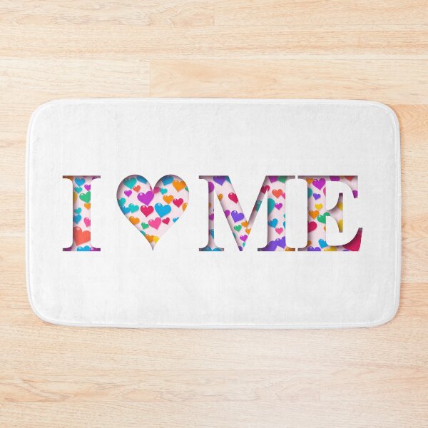 Item preview, I LOVE ME COLORFUL HEARTS SELF LOVE DESIGN designed and sold by I LOVE ME.