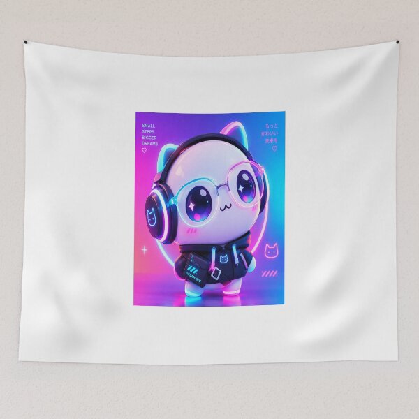 Item preview, Lumi‑Pop - NeoKawaii Art designed and sold by Felia001.