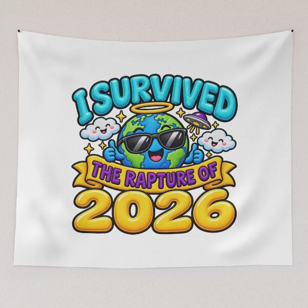 Item preview, I Survived The Rapture Of 2026 designed and sold by ArtDesignTp.