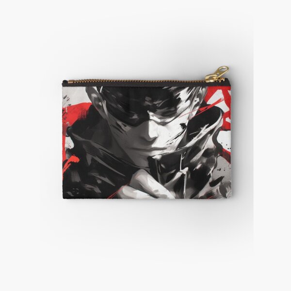 Item preview, Satoru Gojo Red Ink Portrait – Jujutsu Kaisen Intense Anime Art designed and sold by frantuliuss.