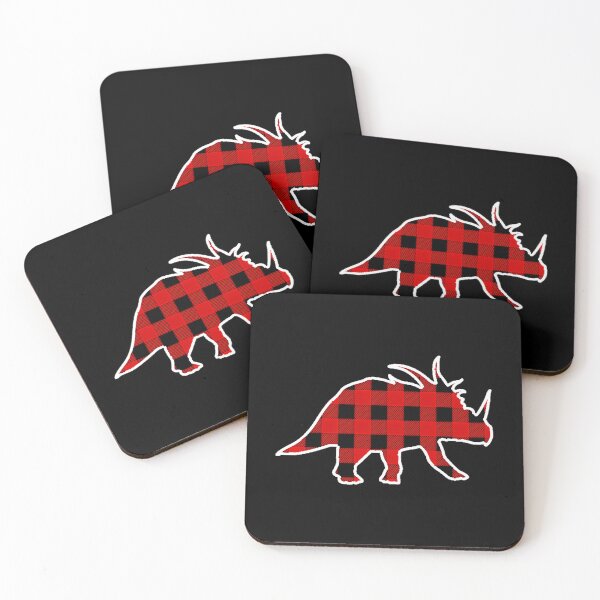 Item preview, Buffalo Plaid Dinosaur Family Matching Group Christmas designed and sold by AnikaDill.