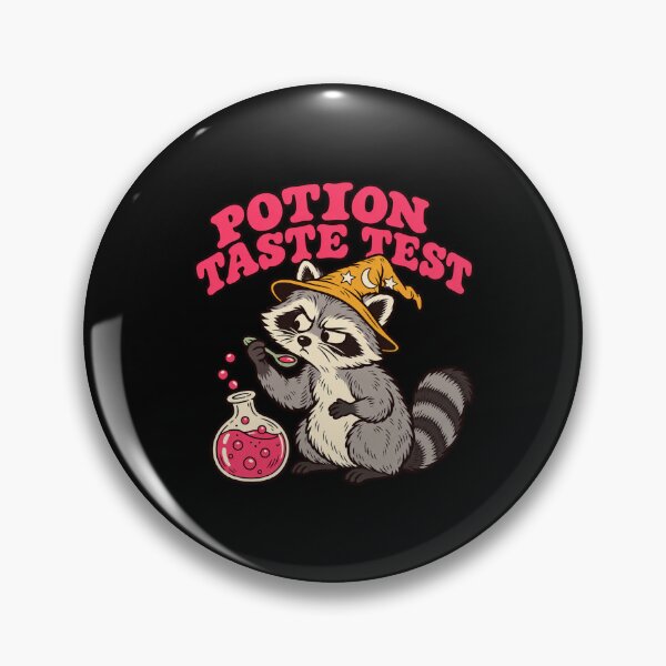 Item preview, Potion Taste Test Funny Wizard Raccoon designed and sold by AMICO77.