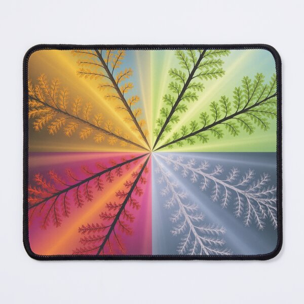 Item preview, Four Seasons Tree Abstract designed and sold by Imaginary-Sound.