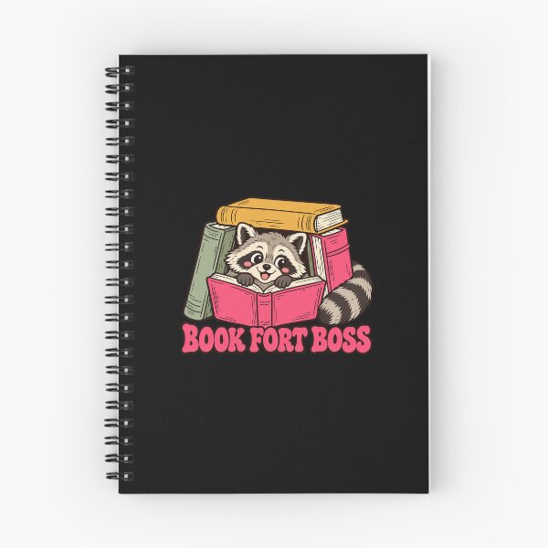 Item preview, Book Fort Boss Cozy Raccoon Reading designed and sold by AMICO77.