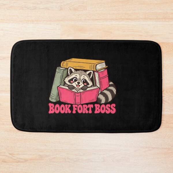 Item preview, Book Fort Boss Cozy Raccoon Reading designed and sold by AMICO77.