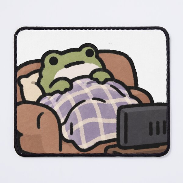 Artikelvorschau, Frosch schaut fern entworfen und verkauft von chookiebookie.
