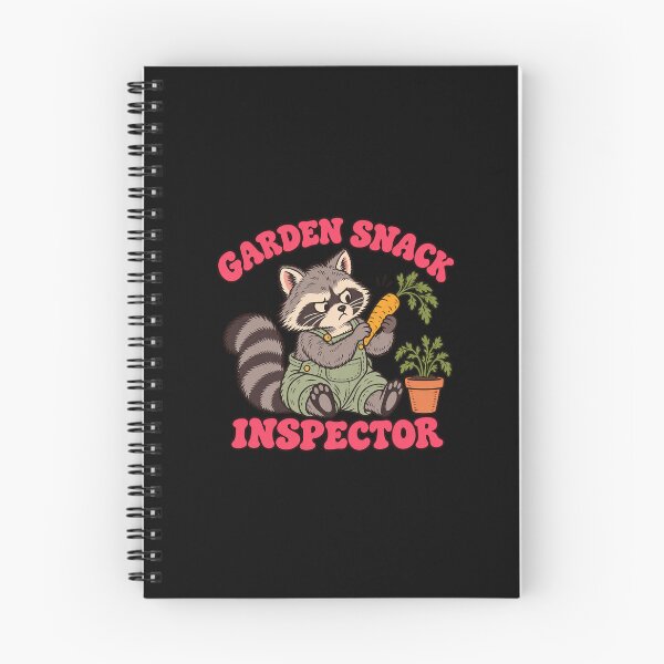 Item preview, Garden Snack Inspector Raccoon Checking a Carrot designed and sold by AMICO77.
