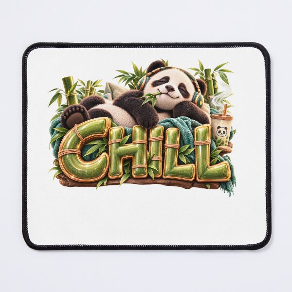 Item preview, CHILL Panda – Animal Personality Art designed and sold by AnastasiaNensy.