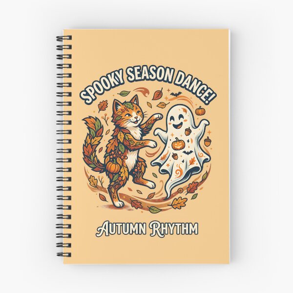 Item preview, Spooky season dance - Autumn rhythm - Ghost and cat dance designed and sold by ParadoxParadox.