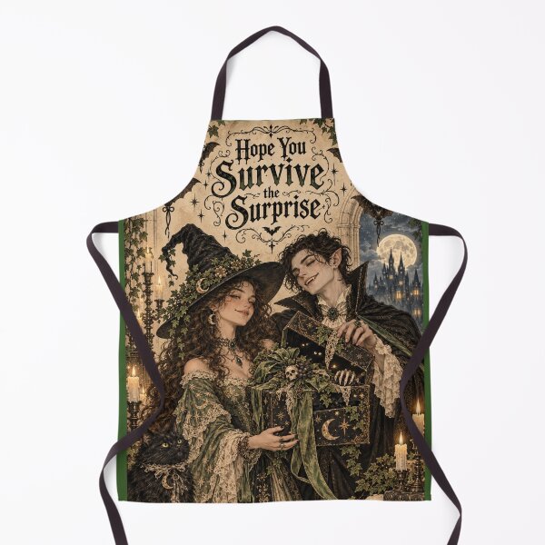 Item preview, Gothic Witch and Vampire Birthday Gift Surprise designed and sold by Meandmyshop.