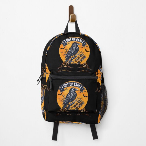 Item preview,   I Got Up Early There Was No Worm Grumpy Raven  designed and sold by gear-posters.