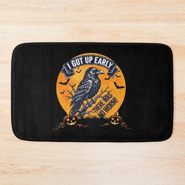 Item preview,   I Got Up Early There Was No Worm Grumpy Raven  designed and sold by gear-posters.