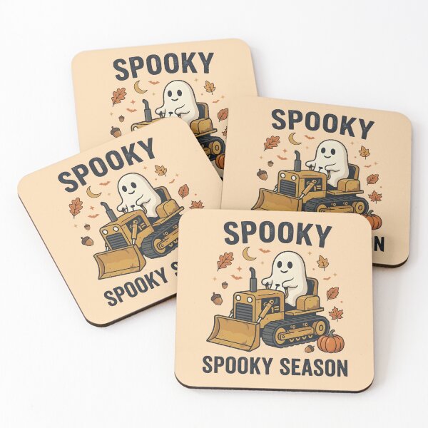 Item preview, Spooky season for dozer operators designed and sold by ParadoxParadox.