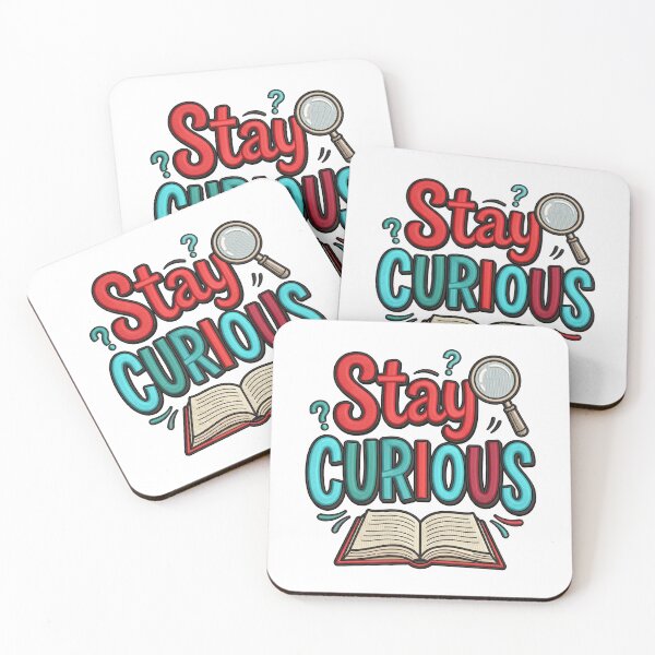 Item preview, Stay Curious Learning Motivation Curiosity Book designed and sold by ArtDesignTp.