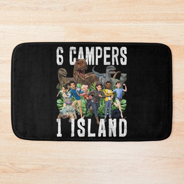Item preview, Jurassic World: Camp Cretaceous 6 Campers 1 Island designed and sold by AnikaDill.