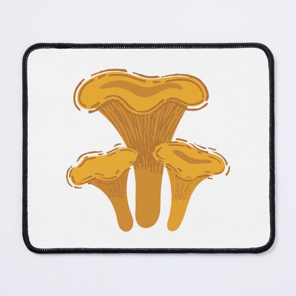 Item preview, Yellow Chanterelle Mushroom Illustration designed and sold by BetweenForms.